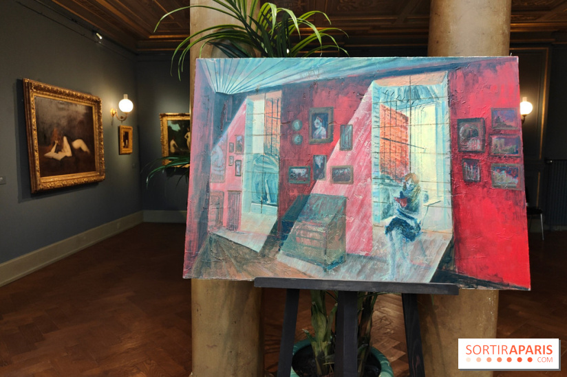 Exposition Echos : une exploration dessinée du musée Jean-Jacques Henner à Paris - nos photos - fotor 1760536147660