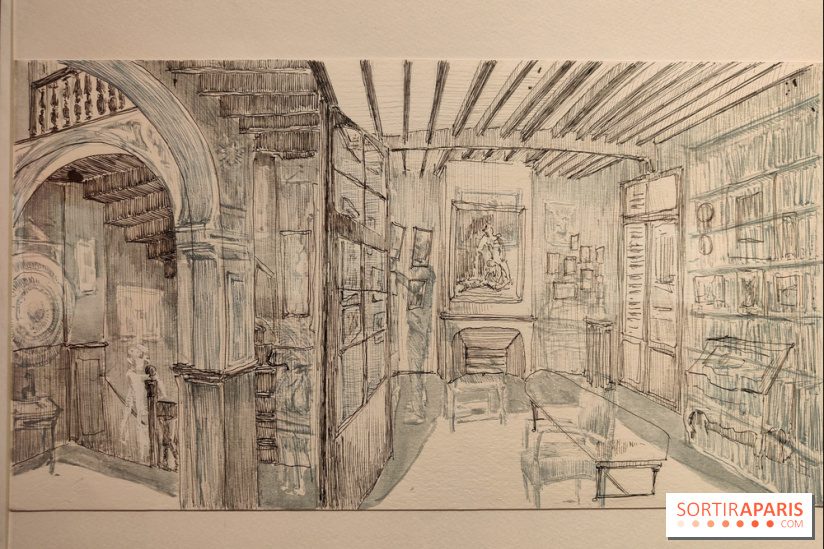 Exposition Echos : une exploration dessinée du musée Jean-Jacques Henner à Paris - nos photos - fotor 1760536372716