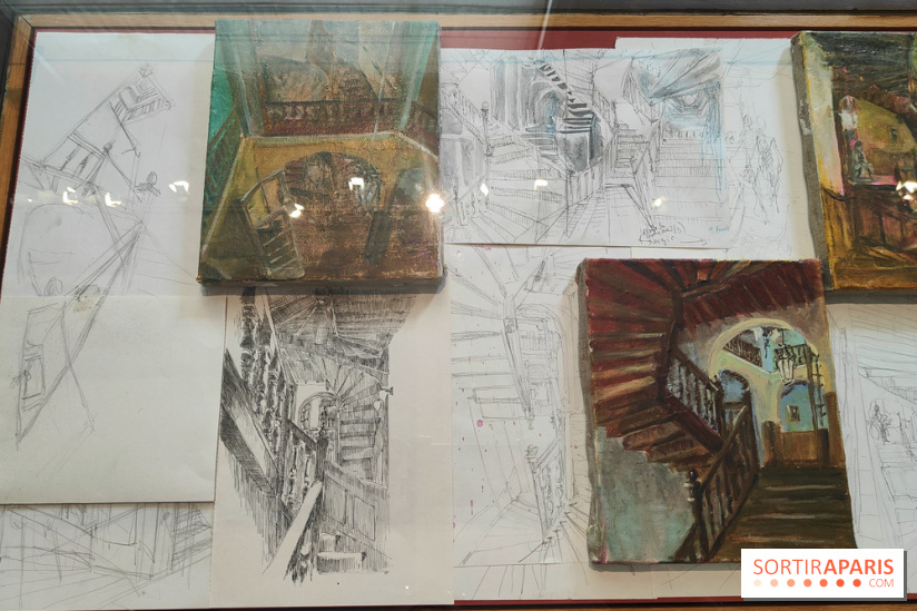 Exposition Echos : une exploration dessinée du musée Jean-Jacques Henner à Paris - nos photos - fotor 1760536463649