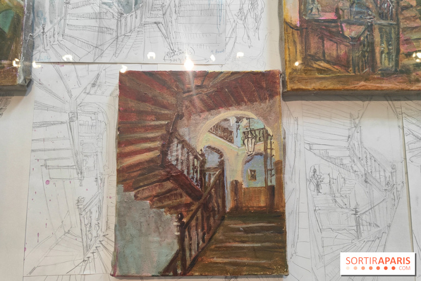 Exposition Echos : une exploration dessinée du musée Jean-Jacques Henner à Paris - nos photos - fotor 1760536478425