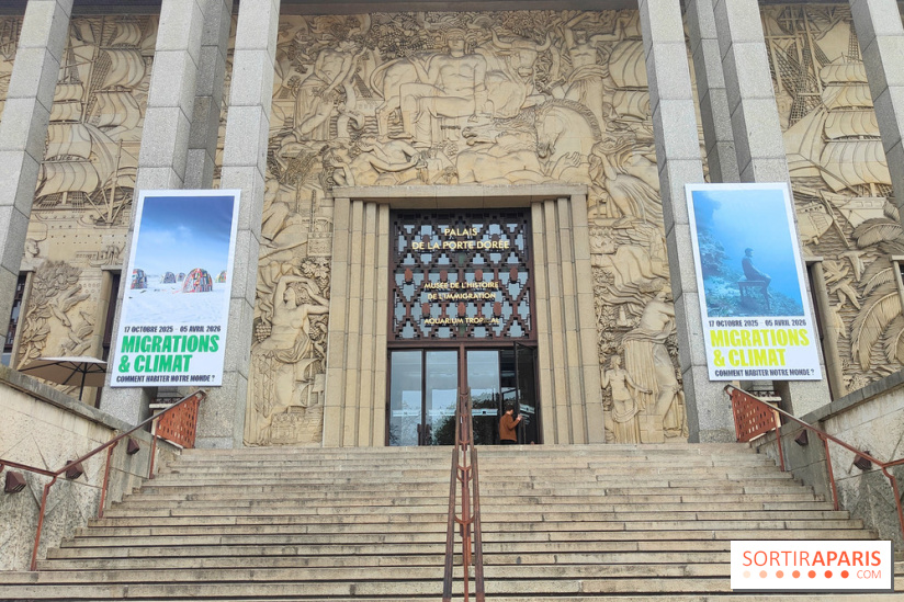 Migrations et climat : une exposition instructive au Palais de la Porte Dorée, nos photos