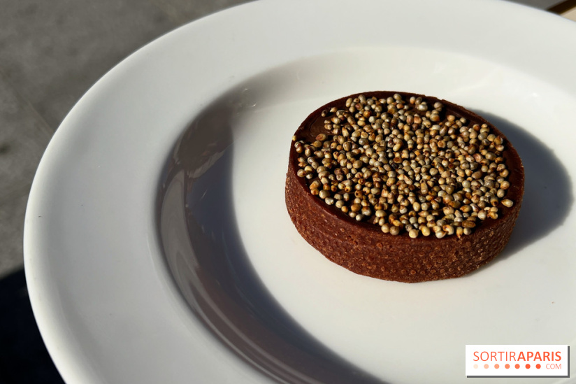 Mumbai Café - Tarte chocolat caramel millet