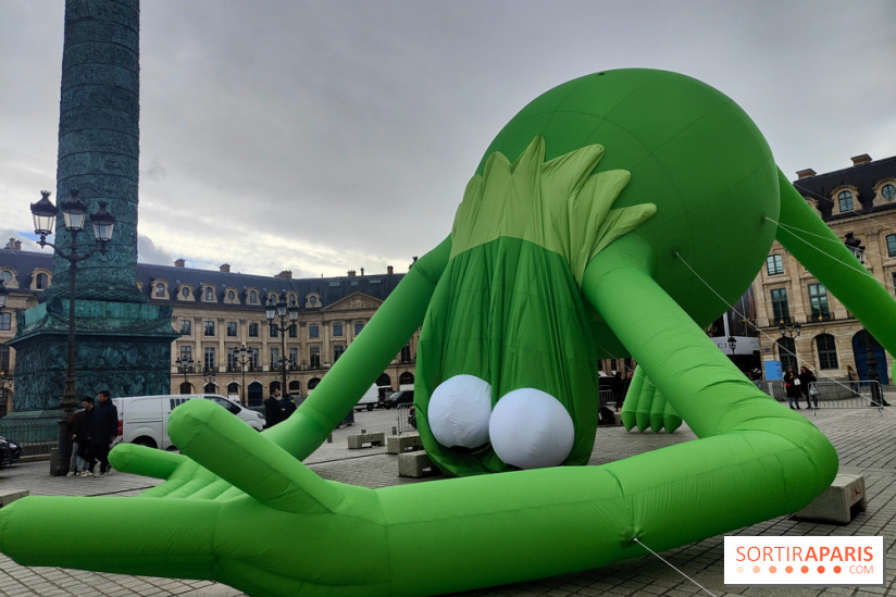 Art Basel Paris 2025 : Kermit la Grenouille s'installe sur la place Vendôme  - fotor 1760961423311