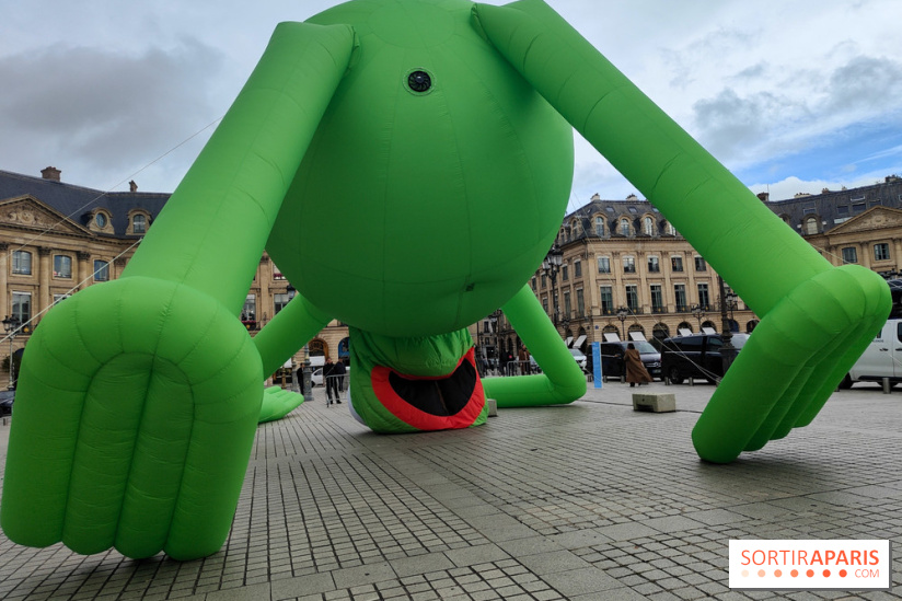 Art Basel Paris 2025 : Kermit la Grenouille s'installe sur la place Vendôme  - fotor 1760961381965