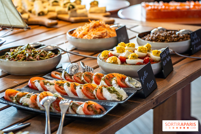 Brunch à volonté de La Casa à Medan en bord de Seine dans les Yvelines - les photos