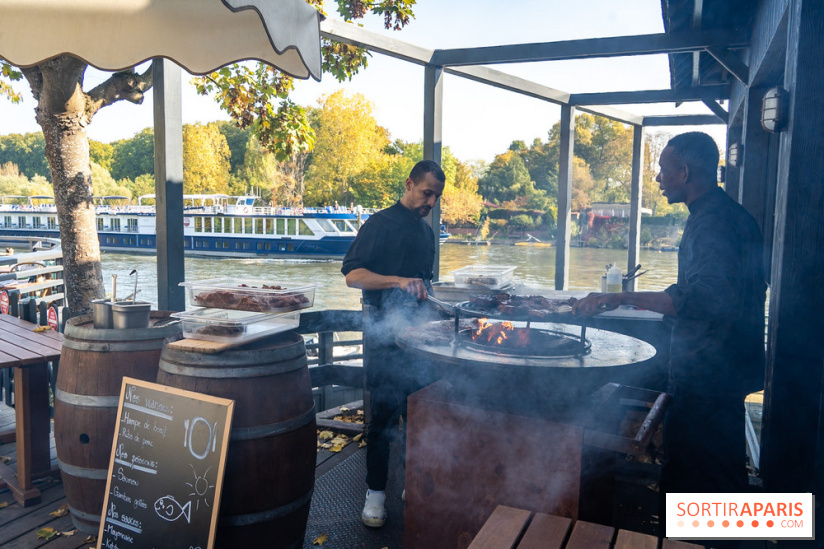 Brunch à volonté de La Casa à Medan en bord de Seine dans les Yvelines - les photos