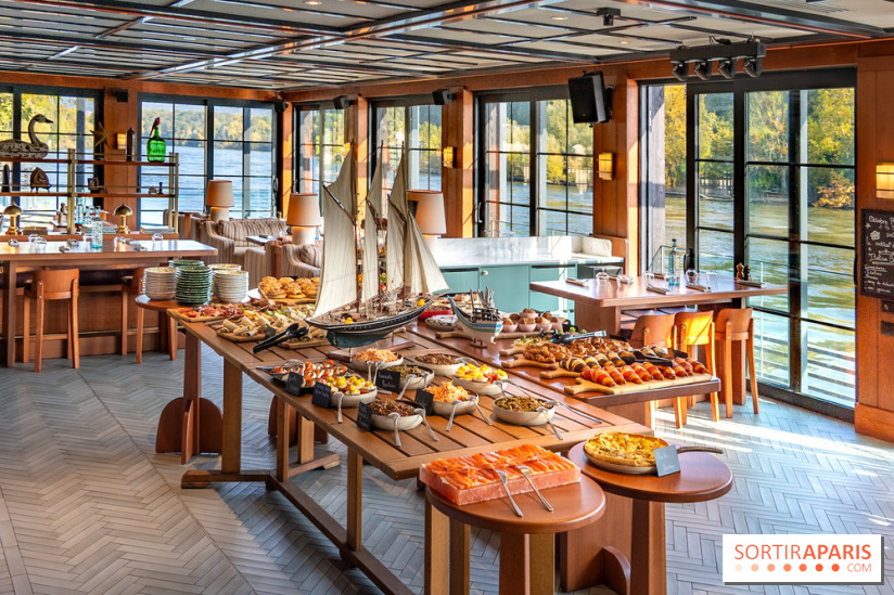 Brunch à volonté de La Casa à Medan en bord de Seine dans les Yvelines - les photos