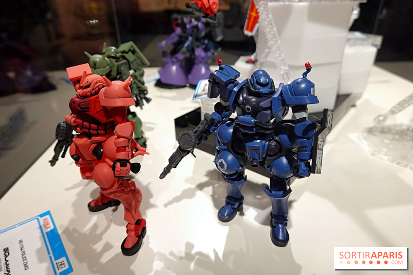 Exposition sur les Gunpla à Paris - nos photos 