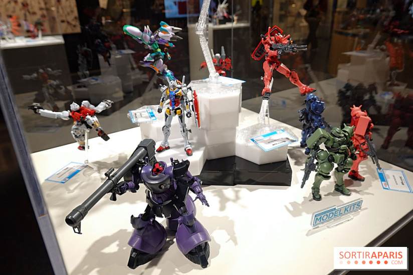 Exposition sur les Gunpla à Paris - nos photos 