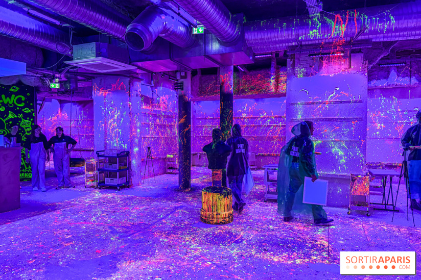 Paint Invaders : l'expérience d’art immersive et fluorescente unique à Paris