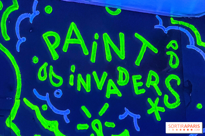 Paint Invaders : l'expérience d’art immersive et fluorescente unique à Paris