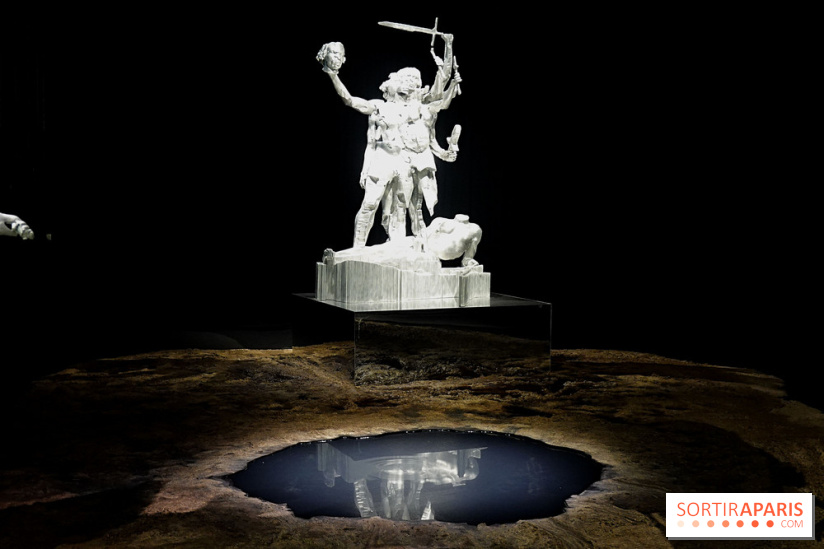 Daniel Buren et Miles Greenberg, nos photos de l'expo au Reiffers Art Inititiatives à Paris