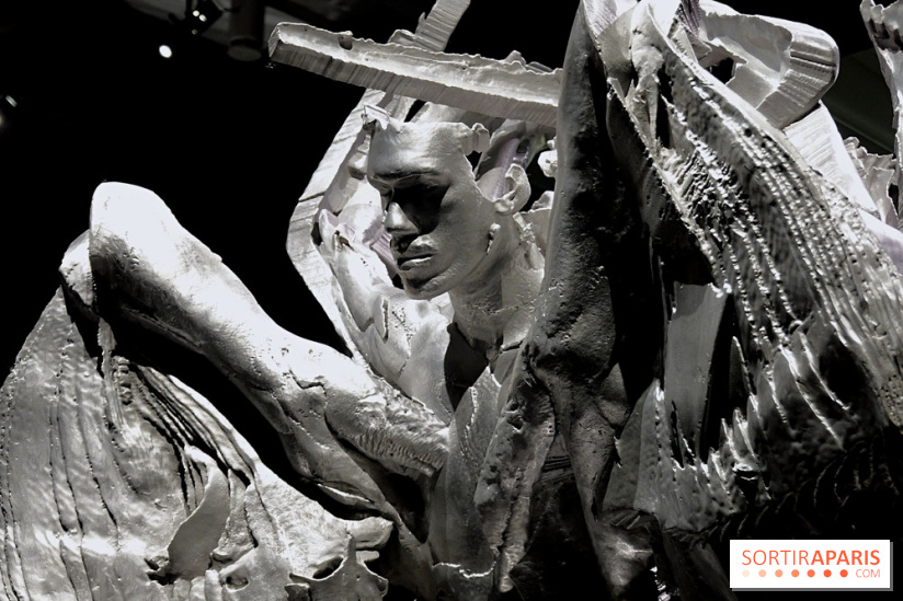 Daniel Buren et Miles Greenberg, nos photos de l'expo au Reiffers Art Inititiatives à Paris 