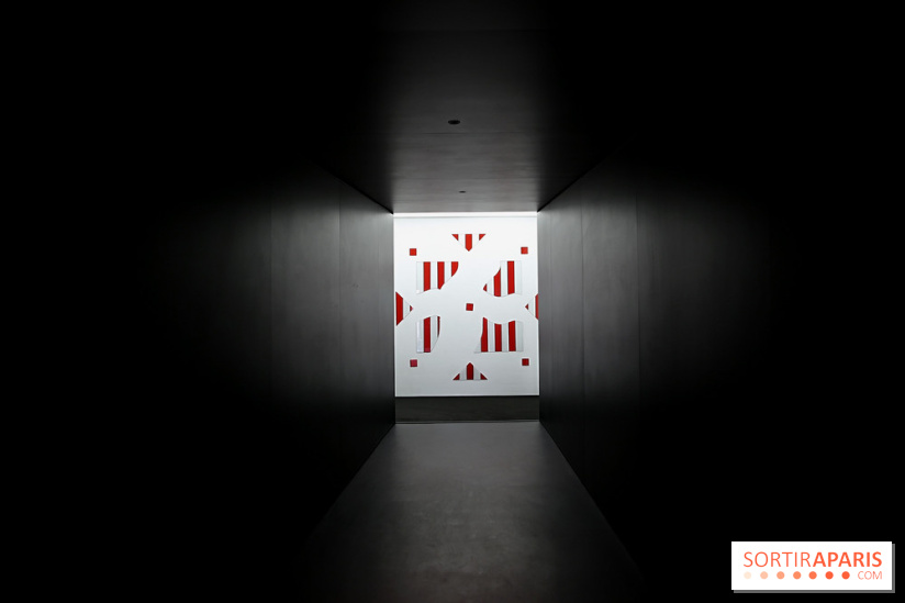 Daniel Buren et Miles Greenberg, nos photos de l'expo au Reiffers Art Inititiatives à Paris