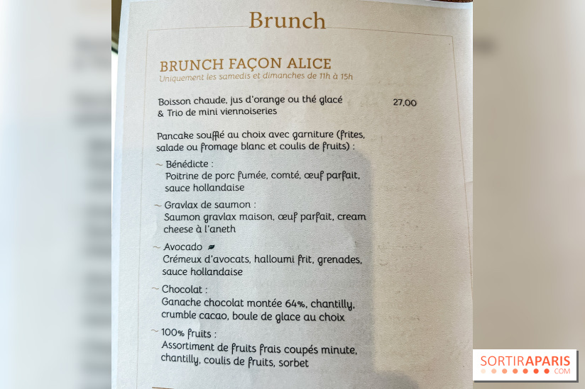 Le brunch de la Table d'Alice à Versailles - 78, les photos