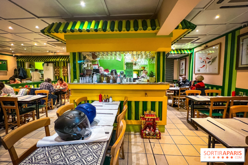 Le Bambou restaurant vietnamien Paris 13e - photos - salle