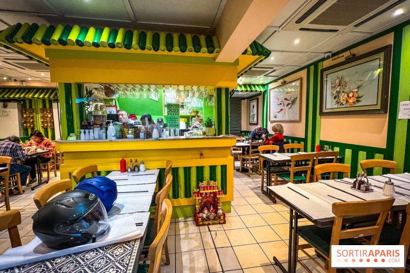 Le Bambou restaurant vietnamien Paris 13e - photos - salle
