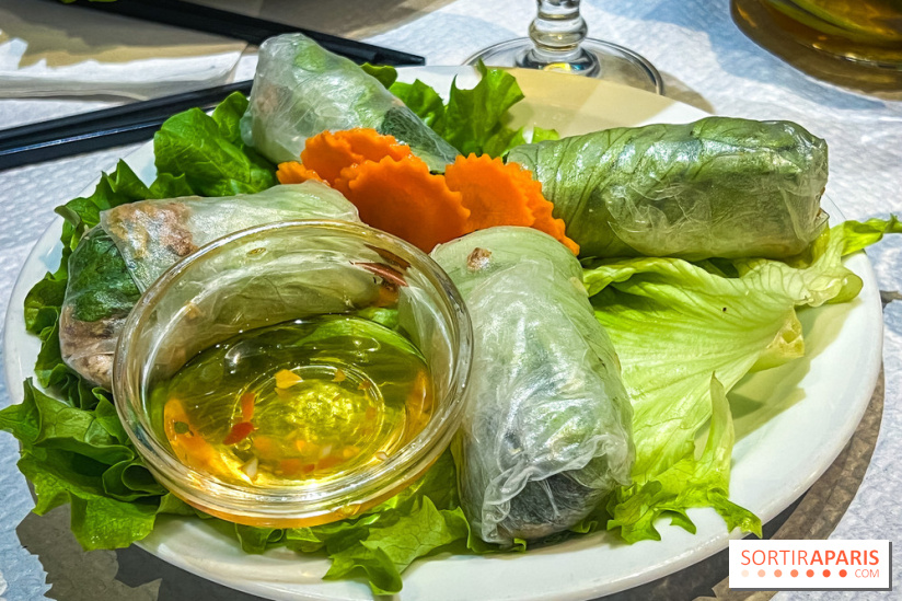 Le Bambou restaurant vietnamien Paris 13e - photos - rouleaux de printemps