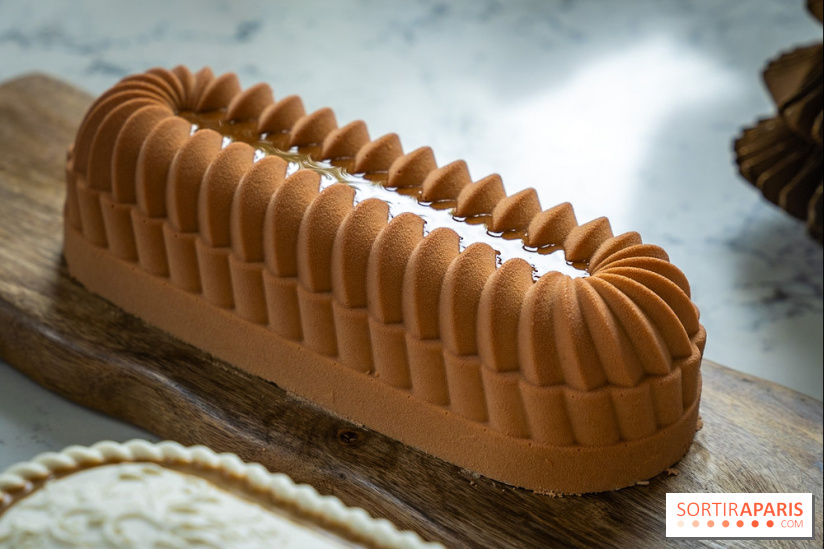 Les Bûches de Noël de Pleincœur par Maxime Frédéric 2025 et ses créations de fêtes - A7C07671