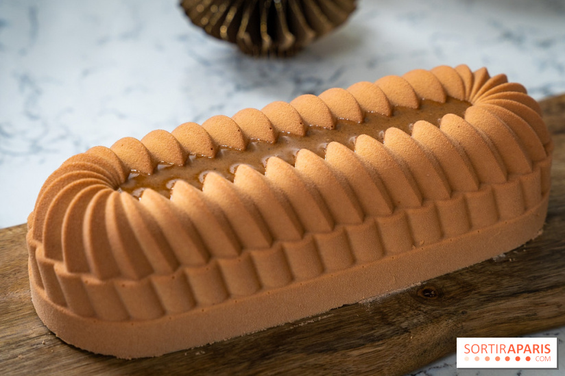 Les Bûches de Noël de Pleincœur par Maxime Frédéric 2025 et ses créations de fêtes - A7C07672