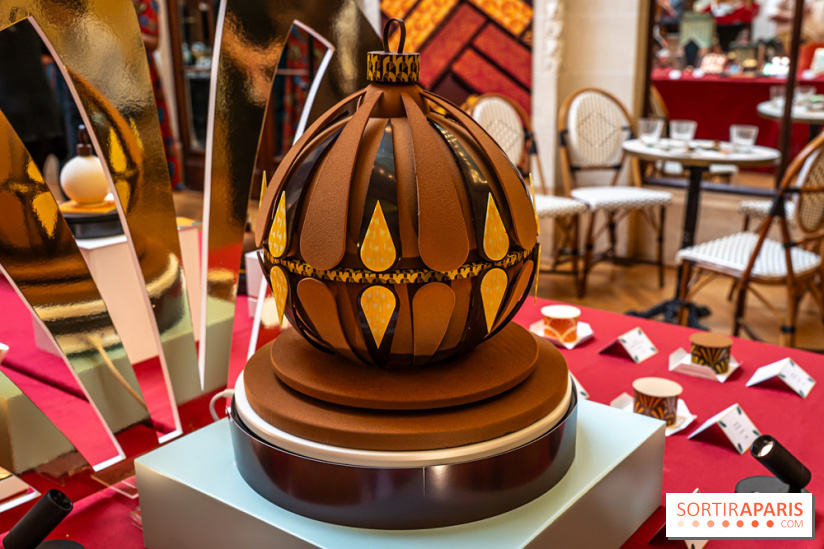 Les bûches et créations de Noël de Pierre Marcolini 2025