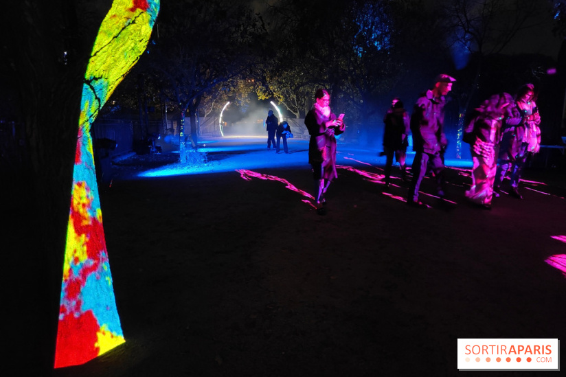 En voie d'illumination : Lumières de la nature : le festival nocturne hivernal du Jardin des Plantes - fotor 1762431279956