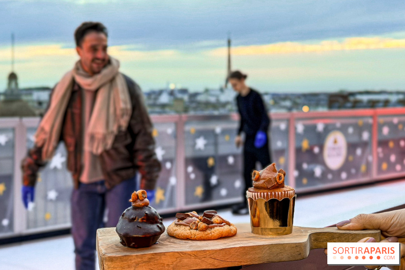 Noël 2025 au Printemps Haussmann : une patinoire gratuite au sommet du grand magasin