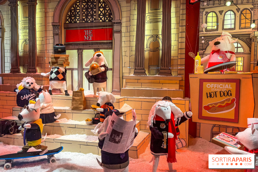 Les vitrines de Noël du Printemps Haussmann à Paris 2025 avec Diane Kruger, les photos - IMG 0580