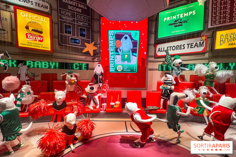 Les vitrines de Noël du Printemps Haussmann à Paris 2025 avec Diane Kruger, les photos