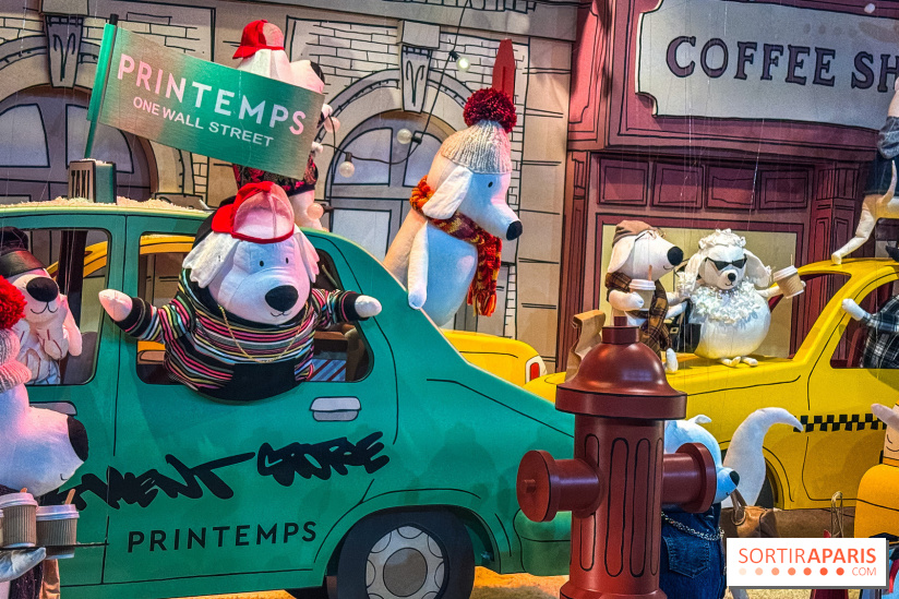 Les vitrines de Noël du Printemps Haussmann à Paris 2025 avec Diane Kruger, les photos