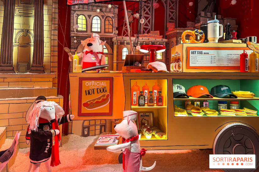 Les vitrines de Noël du Printemps Haussmann à Paris 2025 avec Diane Kruger, les photos
