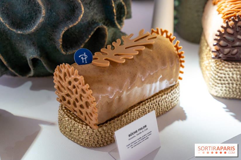 Bûches de Noël et créations de fête 2025 de Pierre Hermé : les Abysses