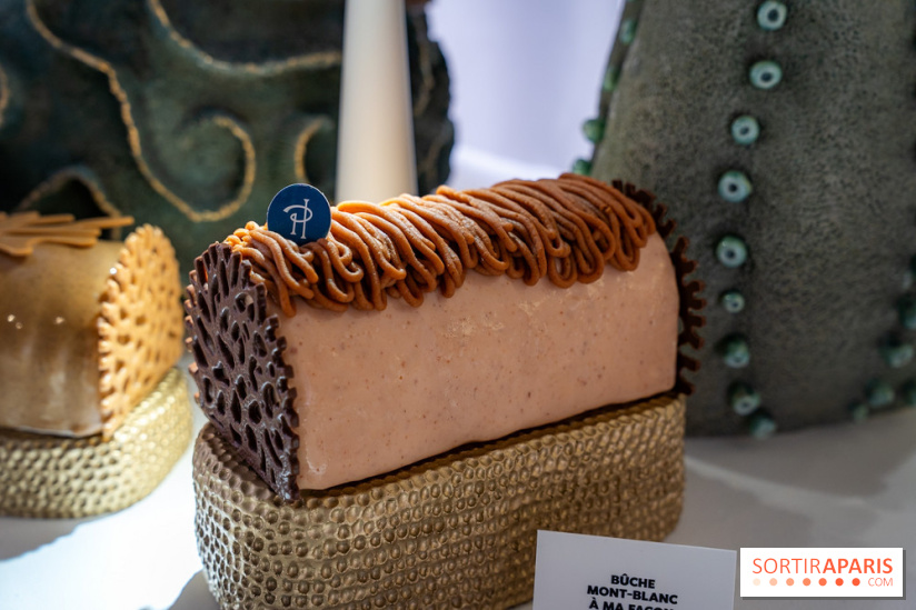 Bûches de Noël et créations de fête 2025 de Pierre Hermé : les Abysses - A7C07829