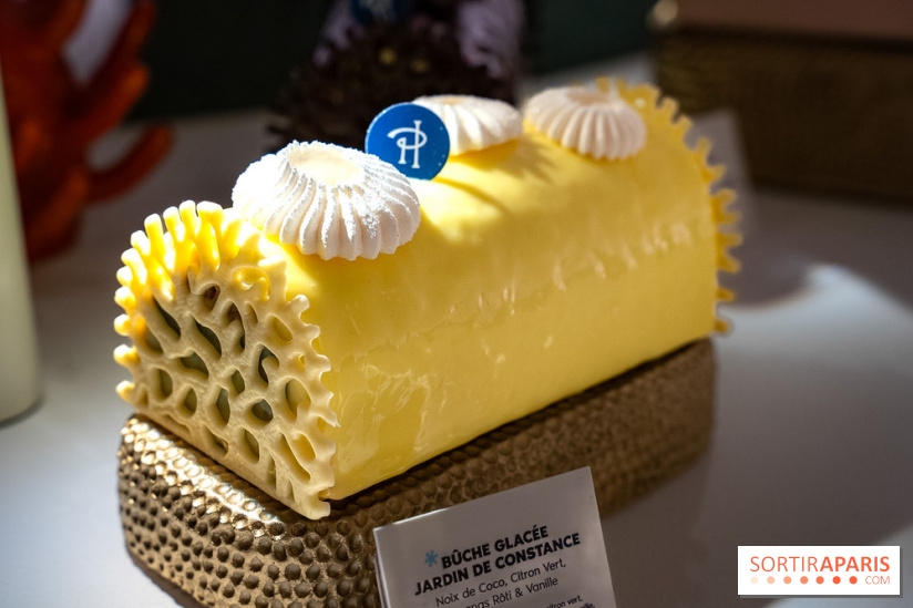 Bûches de Noël et créations de fête 2025 de Pierre Hermé : les Abysses