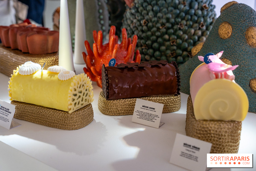 Bûches de Noël et créations de fête 2025 de Pierre Hermé : les Abysses