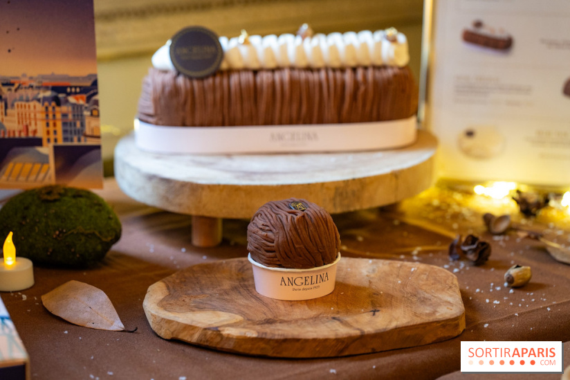 Les Bûches de Noël Angelina Paris 2025