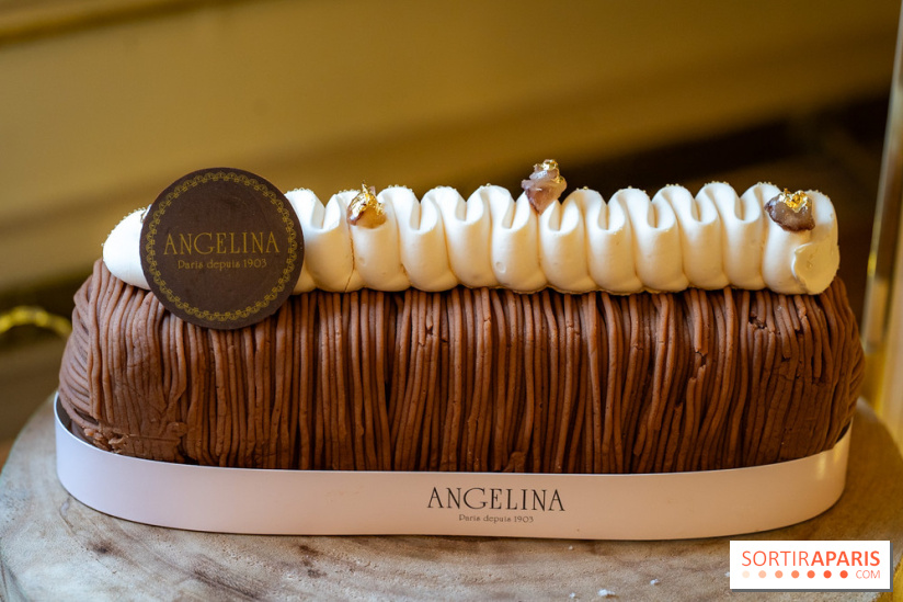 Les Bûches de Noël Angelina Paris 2025