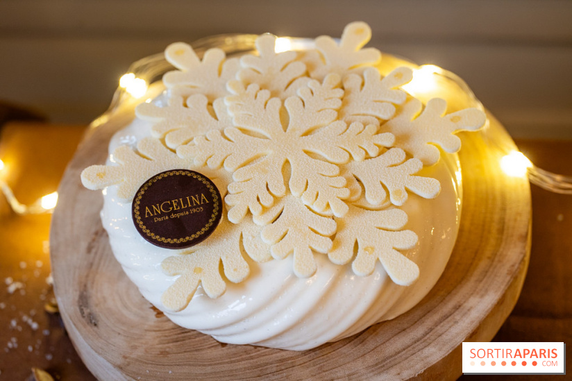 Les Bûches de Noël Angelina Paris 2025