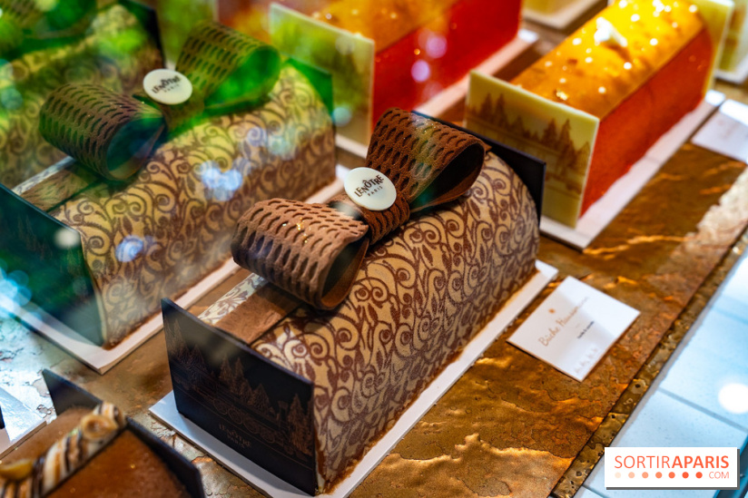 Bûche de Noël Lenôtre 2025 : Le train des Merveilles et les créations de fête - photos - A7C07609