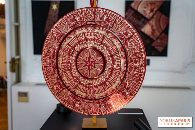 Bûche de Noël Opéra Garnier de la Maison du Chocolat 2025 - photos - A7C07778