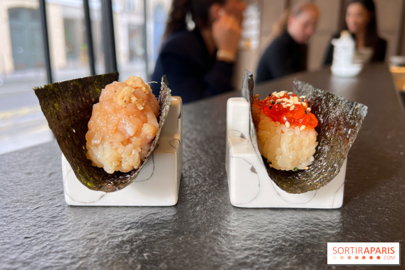 Nobisan - Temaki sériole, temaki ikura