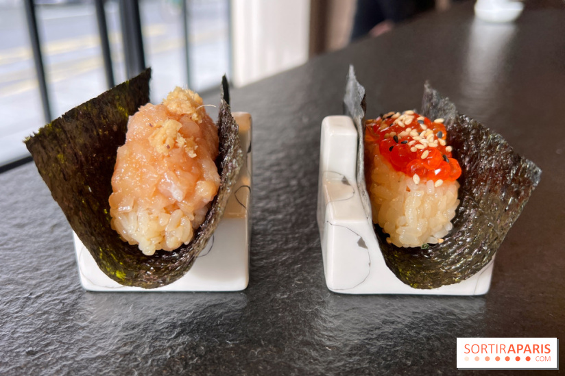 Nobisan - Temaki sériole, temaki ikura