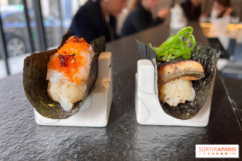 Nobisan - Temaki anguille, temaki Saint-Jacques