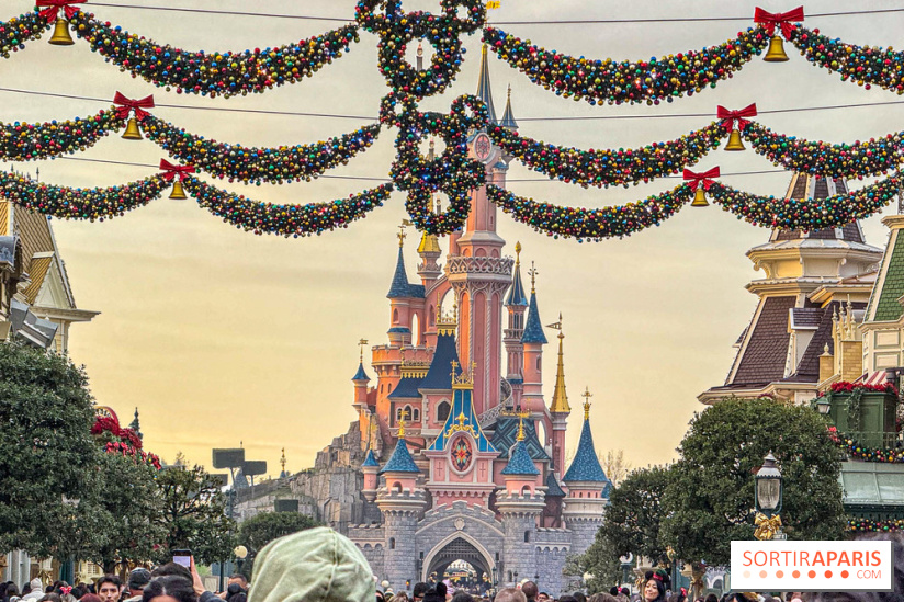 Noël à Disneyland Paris : Disney's Enchanted Christmas - château