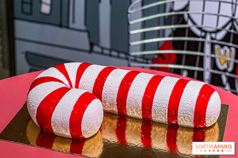 Candy Cake, la Bûche de Noël 2025 du Printemps Haussmann par Bryan Esposito, clin d'œil à New-York - IMG 9522