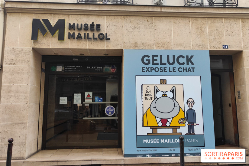 Geluck expose Le Chat : l'exposition rétrospective entre art et humour se dévoile au musée Maillol