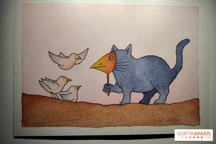 Geluck expose Le Chat : l'exposition rétrospective entre art et humour se dévoile au musée Maillol