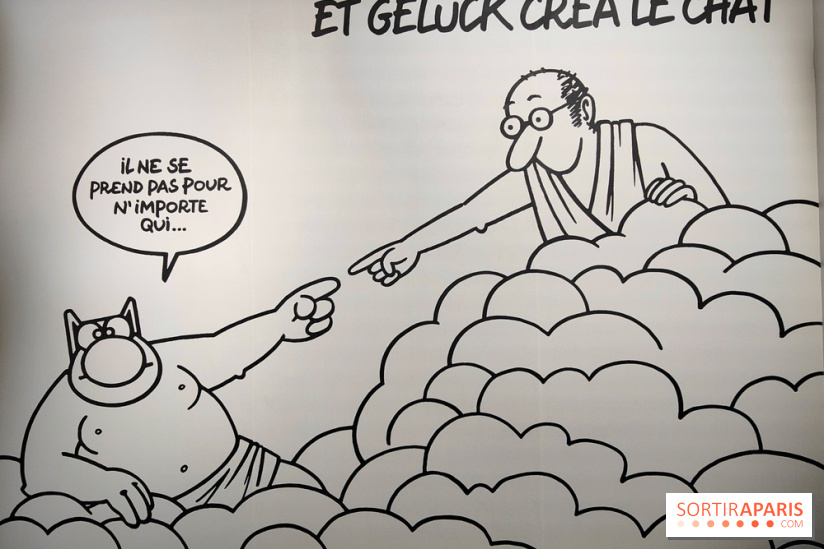 Geluck expose Le Chat : l'exposition rétrospective entre art et humour se dévoile au musée Maillol