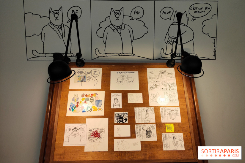 Geluck expose Le Chat : l'exposition rétrospective entre art et humour se dévoile au musée Maillol