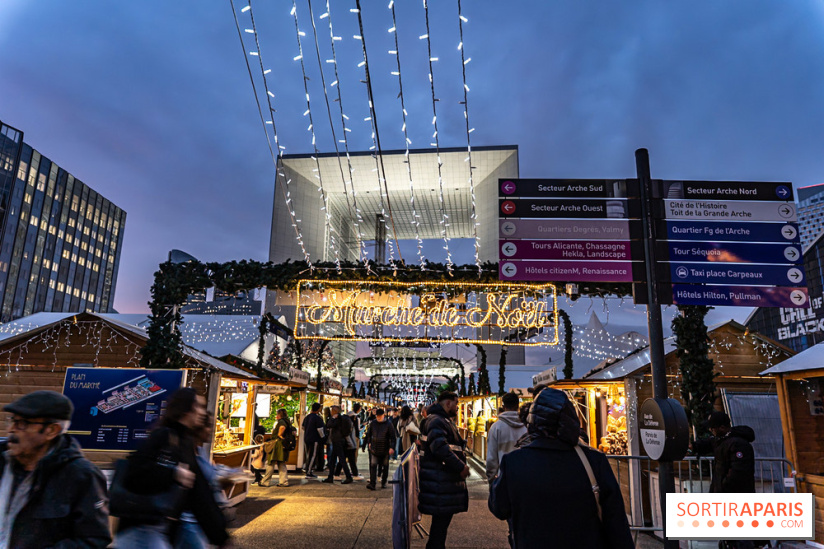 Marché de Noël de la Défense 2025, les photos